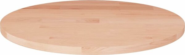 VidaXL Deska stolu Kulatý Masivní dubové dřevo [342958] Barva: Přírodní, Velikost: Ø 40 x 2.5 cm