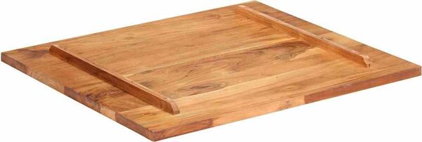 VidaXL Stolní deska 120 x 60 x (2,5–2,7) cm masivní akáciové dřevo [285996] Velikost: 120 x 60 cm 25-27 mm
