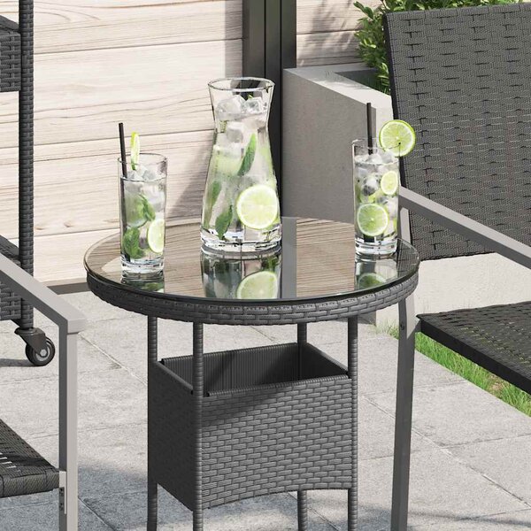 VidaXL Stolní deska tvrzené sklo mramorový design [244621] Barva: Černobílý, Velikost: 120 x 65 cm