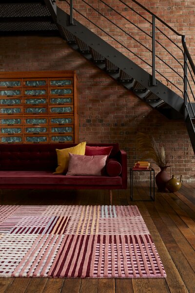 Tribeca Design Kusový koberec Kampa Red Multi Rozměry: 200x290 cm