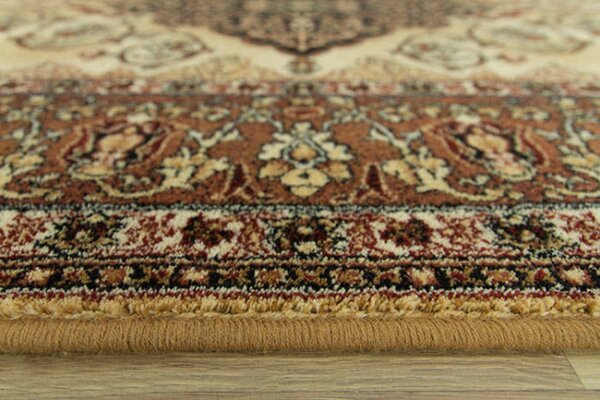 Koberec Isfahan Leyla jantar hnědý/béžový