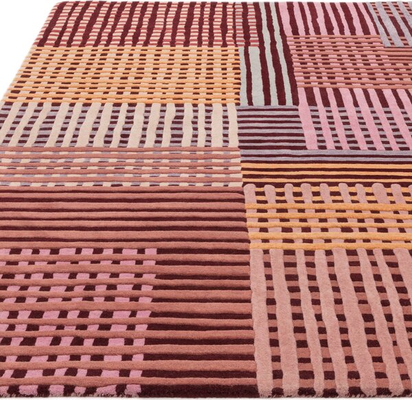 Tribeca Design Kusový koberec Kampa Red Multi Rozměry: 200x290 cm