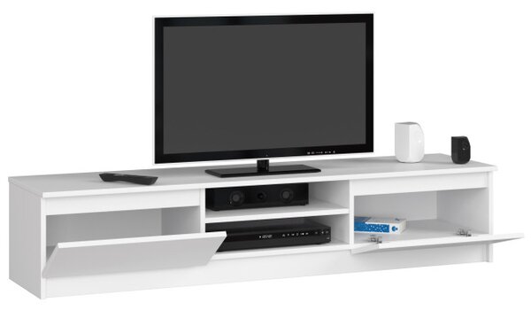 Stolek pod TV RTV K 160 CLP bílý