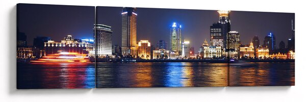 Obraz - Reflekce noci (170x50 cm)