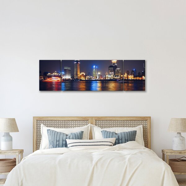 Obraz - Reflekce noci (170x50 cm)
