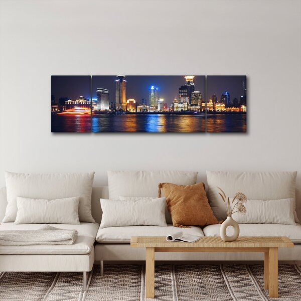 Obraz - Reflekce noci (170x50 cm)