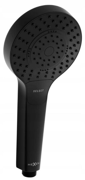 Mexen příslušenství - ruční sprchový set Oval R-05, 3-funkce, černá, 785056052-70