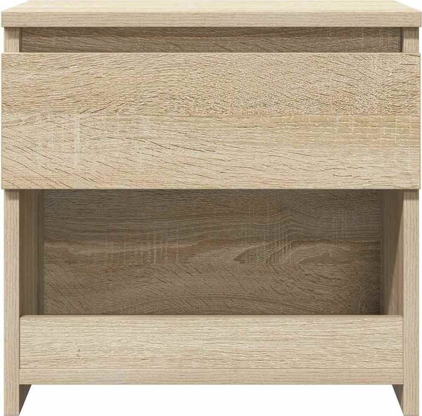VidaXL Noční stolky 2 ks 40 x 30 x 39 cm kompozitní dřevo [803460] Barva: Černá