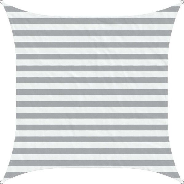 VidaXL Stínicí plachta 100% polyester oxford [42030991] Barva: Bílá, Velikost: 2,5 x 2,5 m