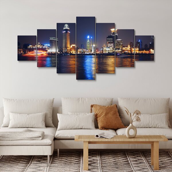 Obraz - Reflekce noci (210x100 cm)