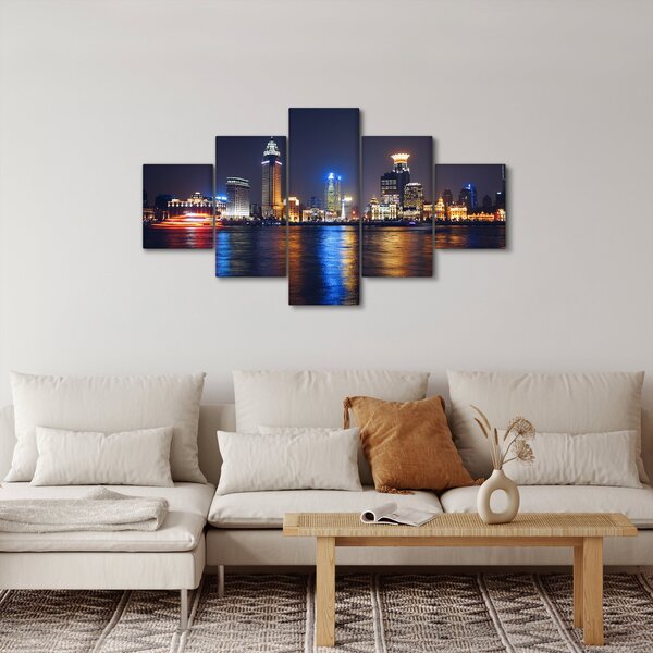 Obraz - Reflekce noci (125x70 cm)