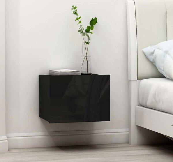 VidaXL Noční stolky 2 ks 40 x 30 x 30 cm kompozitní dřevo [801060] Barva: Bílá