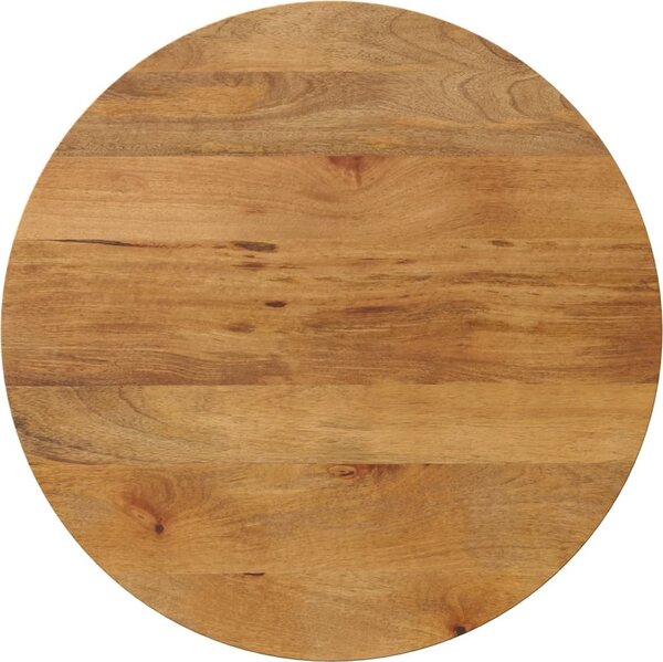 VidaXL Stolní deska kulatá masivní, 38 mm [370011] Barva: Mangovníkové dřevo (přírodní), Velikost: 90 cm