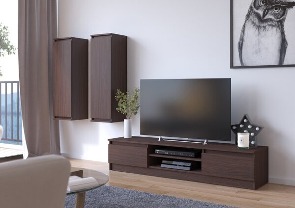 Stolek pod TV RTV K 160 CLP wenge
