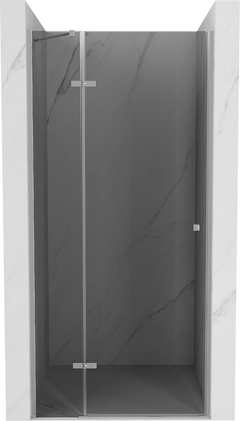 Mexen ROMA sprchové otevírací dveře ke sprchovému koutu 80 cm, šedá, 854-080-000-01-40