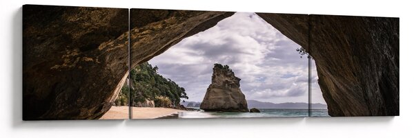 Obraz z jeskyně, Nový Zéland (170x50 cm)