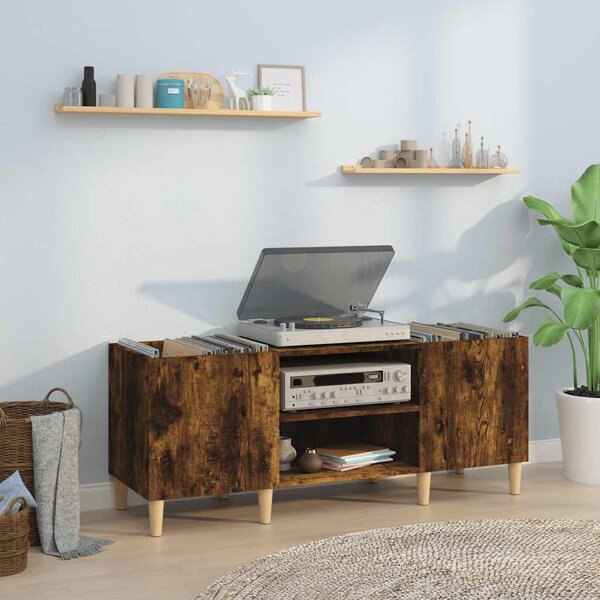 VidaXL Skříňka na LP desky kompozitní dřevo [881473] Barva: dub artisan, Velikost: 84,5 x 38 x 48 cm