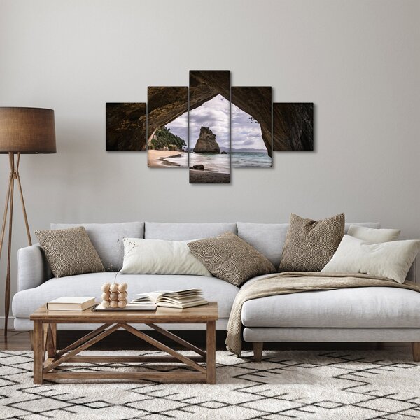 Obraz z jeskyně, Nový Zéland (125x70 cm)