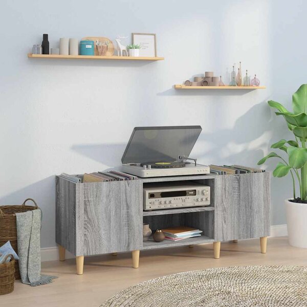 VidaXL Skříňka na LP desky kompozitní dřevo [881473] Barva: dub artisan, Velikost: 84,5 x 38 x 48 cm