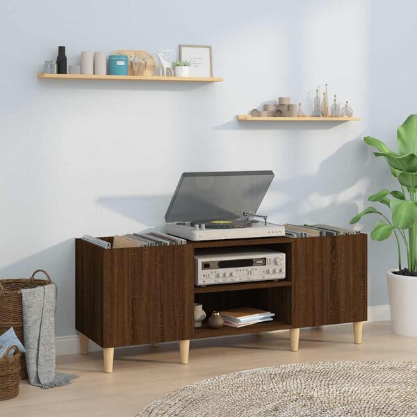 VidaXL Skříňka na LP desky kompozitní dřevo [881473] Barva: dub artisan, Velikost: 84,5 x 38 x 48 cm