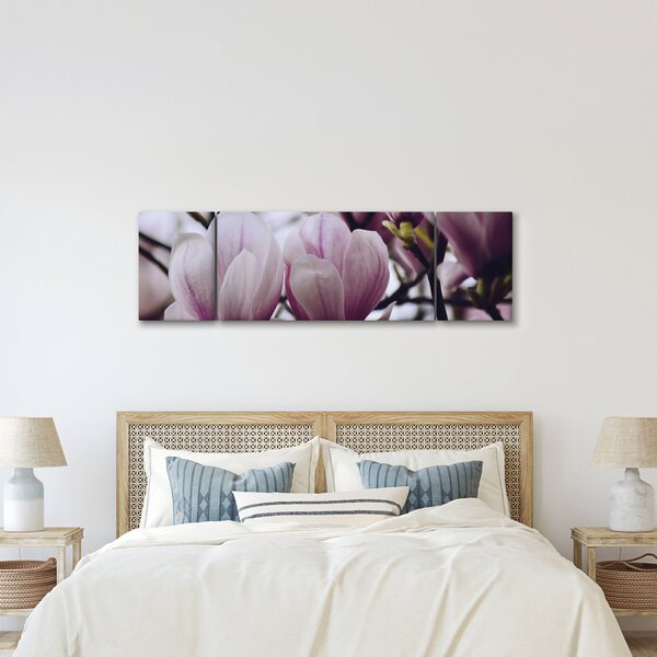 Obraz - Magnolie (170x50 cm)