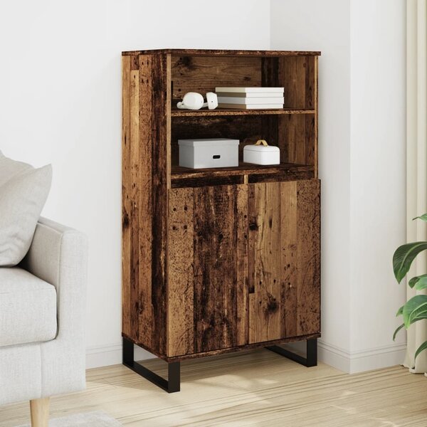 VidaXL Skříň highboard 60 x 36 x 110 cm kompozitní dřevo [879622] Barva: dub artisan