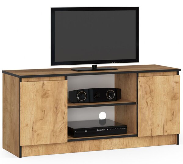 Stolek pod TV RTV 120 2D 1P dub craft