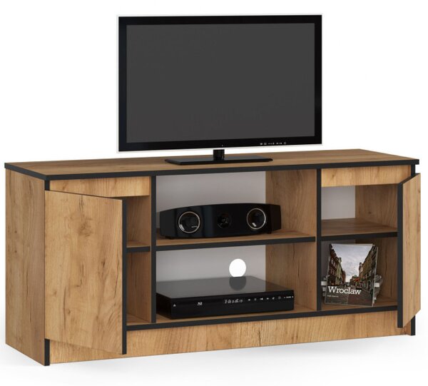 Stolek pod TV RTV 120 2D 1P dub craft