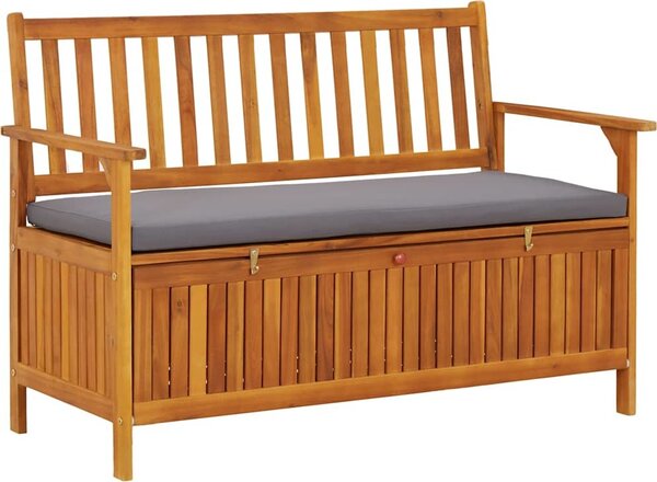 VidaXL Úložná lavice 2 -Seater Masivní akácie [42026791] Barva: Hnědá, Velikost: 170 x 63 x 84 cm
