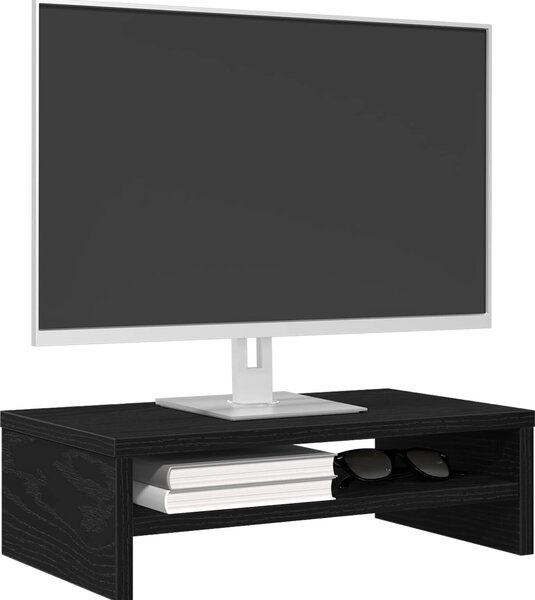 VidaXL Stojan na monitor 42 x 24 x 13 cm kompozitní dřevo [862407] Barva: Bílá