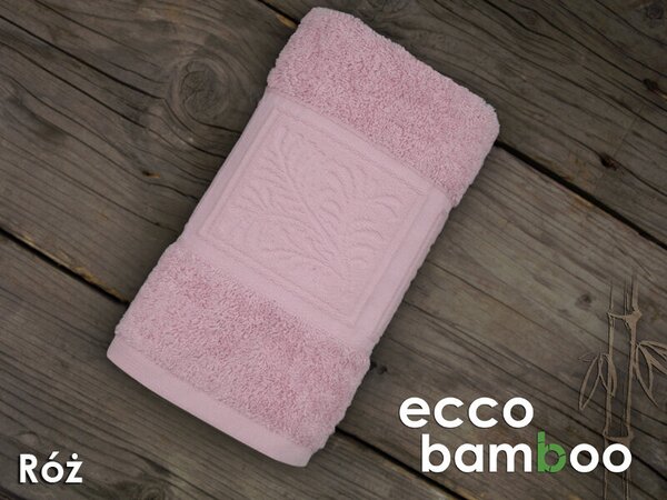 GRENO Ručník Ecco Bamboo 50x90 Luxus růžová