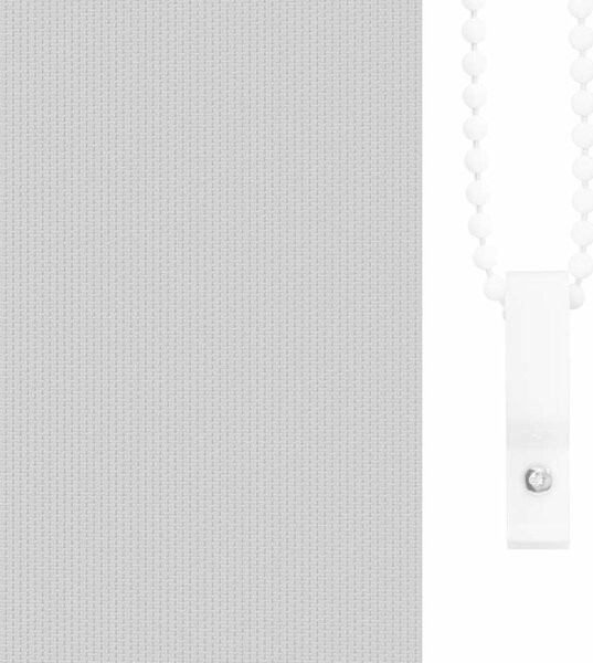 VidaXL Roleta zatemňovací šířka látky 121,6 cm polyester, 130 cm [4011757] Barva: Bílá