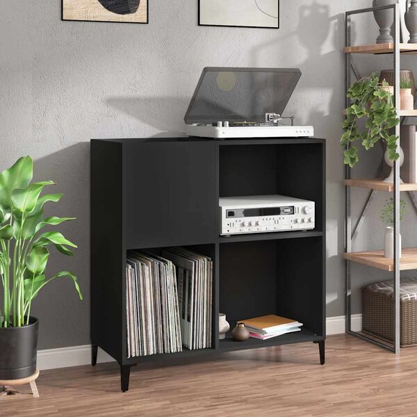 VidaXL Skříňka na LP desky 84,5x38x89 cm kompozitní dřevo [831997] Barva: kouřový dub