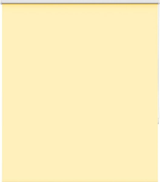 VidaXL Roleta zatemňovací šířka látky 121,6 cm polyester, 130 cm [4011757] Barva: Bílá