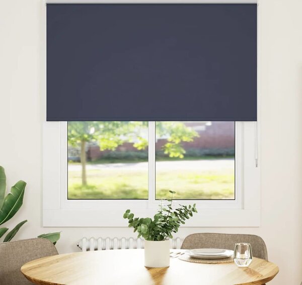 VidaXL Roleta zatemňovací šířka látky 121,6 cm polyester, 130 cm [4011757] Barva: Bílá