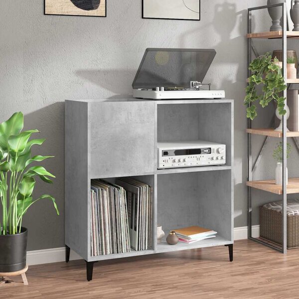VidaXL Skříňka na LP desky 84,5x38x89 cm kompozitní dřevo [831997] Barva: kouřový dub