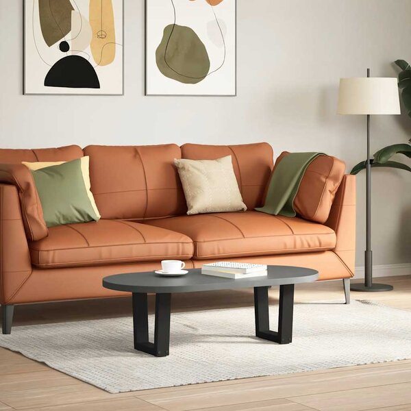VidaXL Nohy k jídelnímu stolu ve tvaru V, 2 ks, ocel, , ocel [4012659] Barva: antracitová, Velikost: 80 x (72-73.3) cm