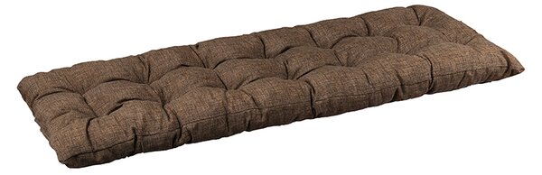 BELLATEX Sedák na lavici prošívaný Hnědá 40x120 cm