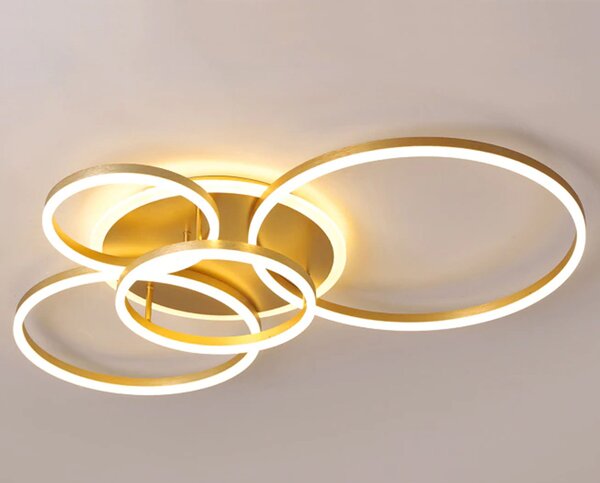 Toolight Toolight, LED stropní svítidlo APP1057-C, zlatá, OSW-08884