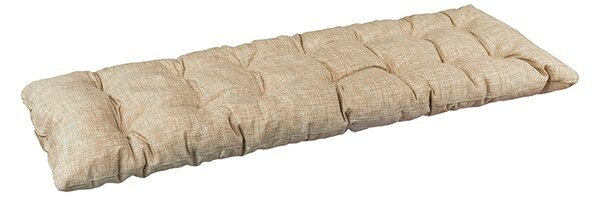 BELLATEX Sedák na lavici prošívaný Cappuccino 40x120 cm
