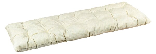 BELLATEX Sedák na lavici prošívaný Smetanová 40x120 cm