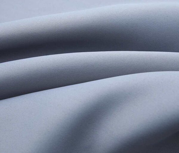 VidaXL Zatemňovací závěsy s kovovými kroužky 2 ks, materiál 100% polyester [134426] Barva: antracitová, Velikost: 140 x 225 cm