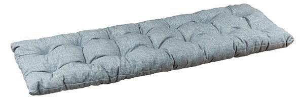 BELLATEX Sedák na lavici prošívaný Šedá 40x120 cm