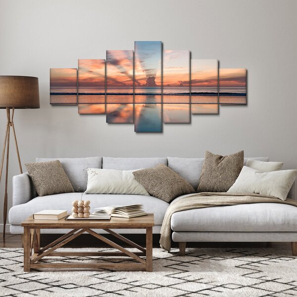 Obraz slunečních paprsků nad Daytonskou pláži (210x100 cm)