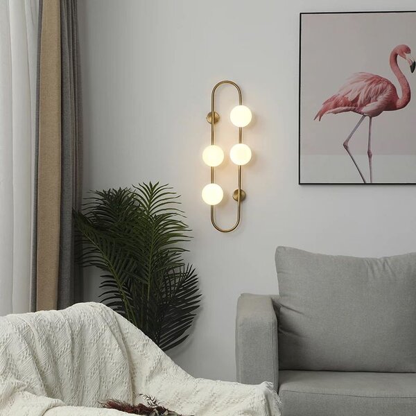 Toolight Nástěnné svítidlo APP1144-4W złota