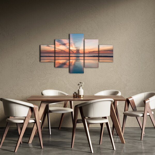Obraz slunečních paprsků nad Daytonskou pláži (125x70 cm)