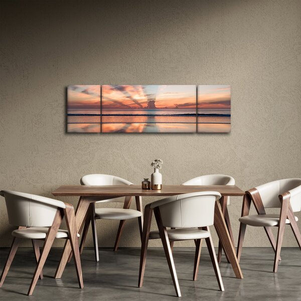 Obraz slunečních paprsků nad Daytonskou pláži (170x50 cm)