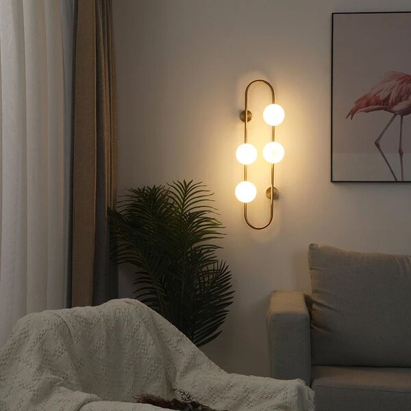 Toolight Nástěnné svítidlo APP1144-4W złota