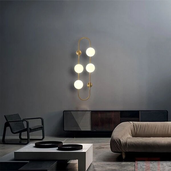 Toolight Nástěnné svítidlo APP1144-4W złota