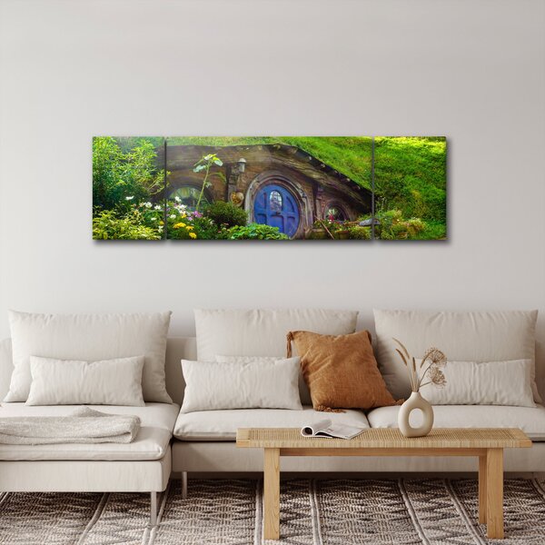 Obraz - Hobitín (170x50 cm)